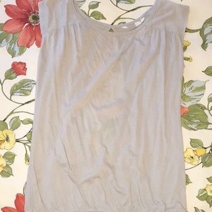 Gray Athleta yoga cover top